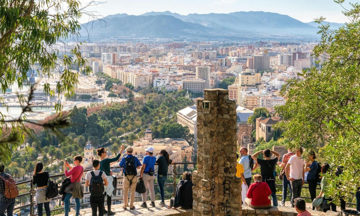 <span>Tourists in Málaga, a city which has undergone a rapid process of gentrification.</span><span>Photograph: AndKa/Alamy</span>