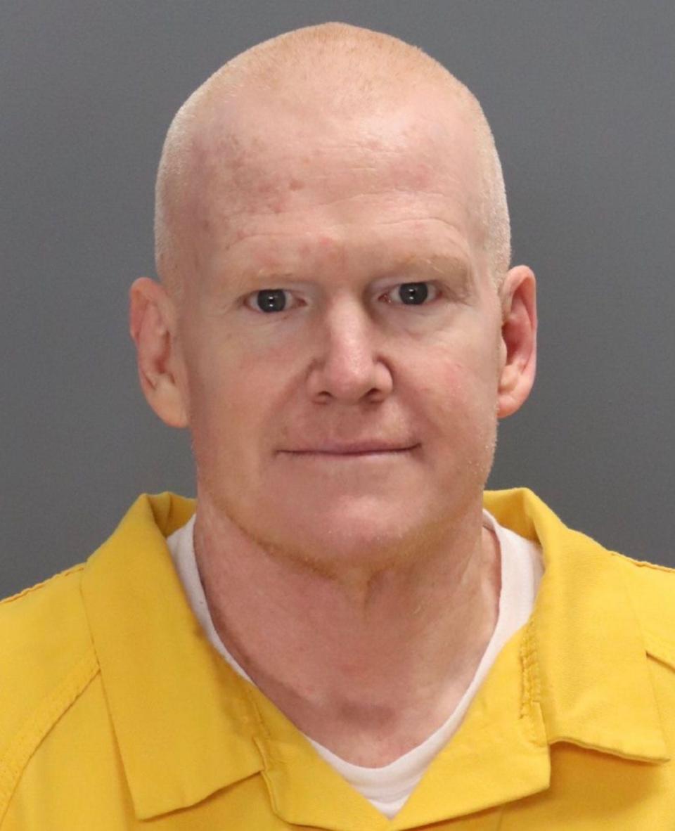 The state prison intake photo of convicted murderer Richard "Alex" Murdaugh.