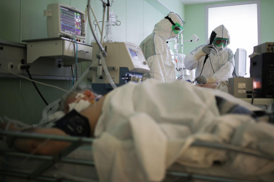 Some medical staff in Russia have spoken out over the conditions in hospitals. Source: Getty