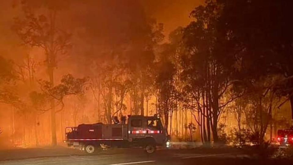 picture of western australia's bushfire devastation