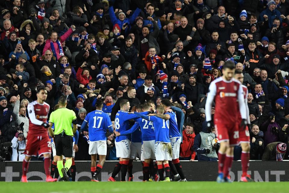 Rangers came from two goals down at Ibrox: AFP via Getty Images