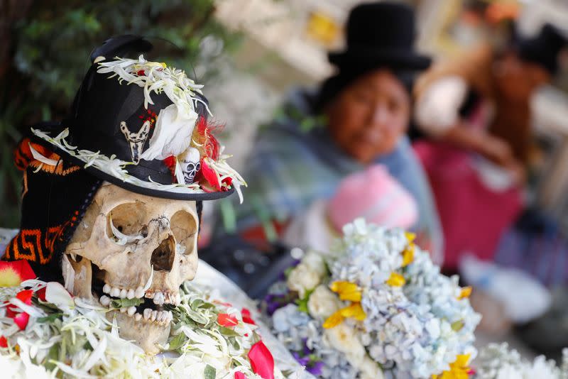 Day of Skulls celebrations in La Paz