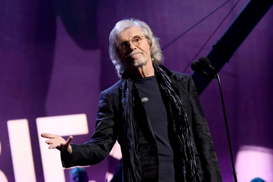 Rod Argent at The Zombies’ induction into the Rock & Roll Hall Of Fame in 2019 (Getty Images For The Rock and Ro)