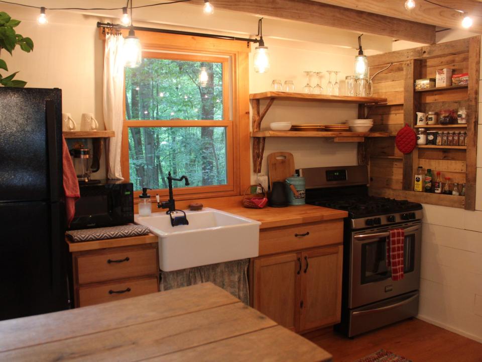 the tiny house kitchen