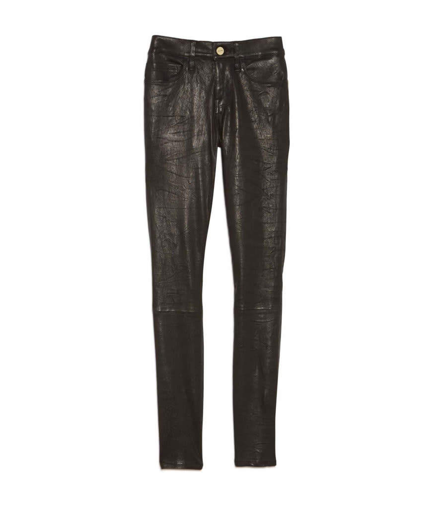 Frame Le Skinny leather pants 