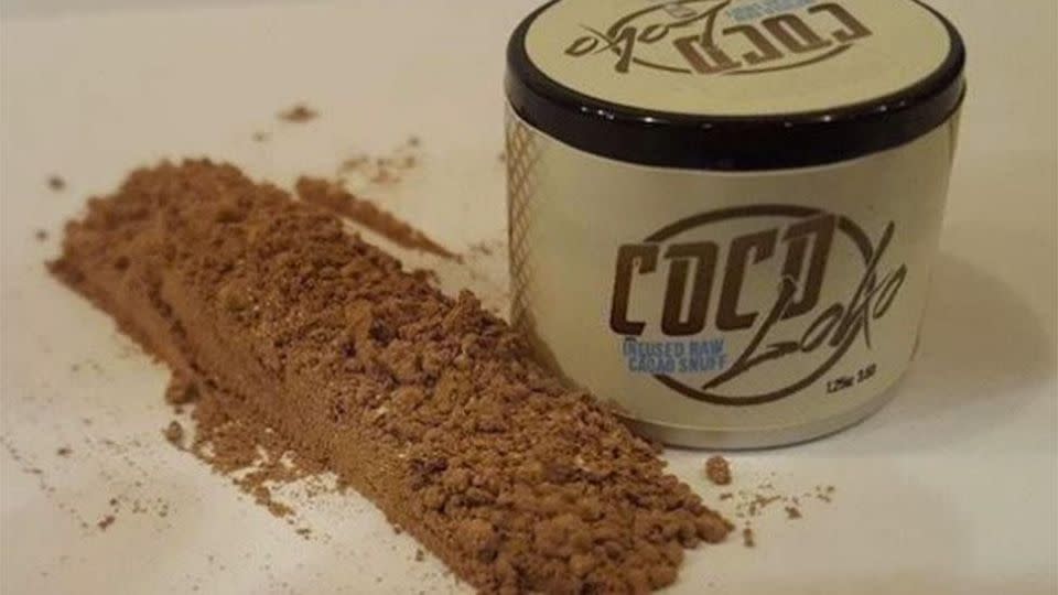 Coco Loko is chocolate you can snort. Photo: Instagram