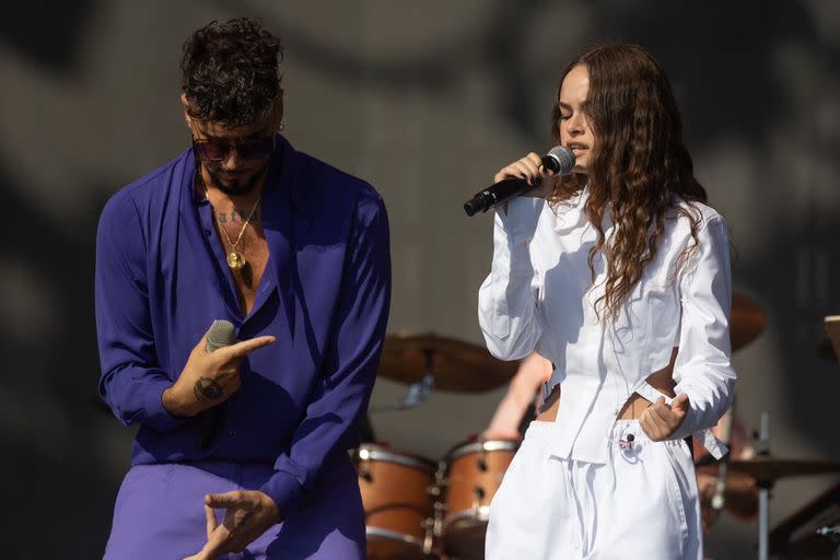 Dante Spinetta invitó a subir al escenario a su hija Vida