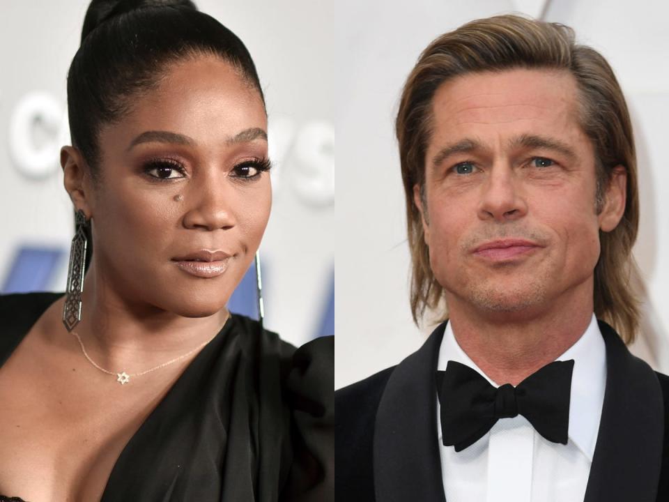 tiffany haddish and brad pitt