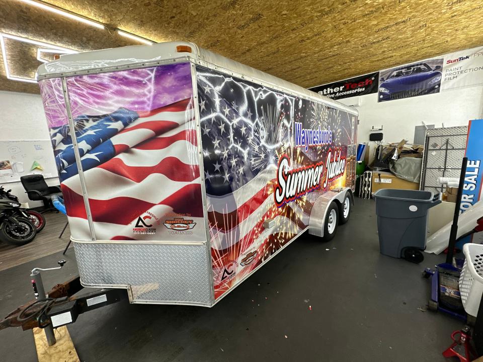 The Waynesboro Summer Jubilee trailer has been a new redesigned wrapper for 2024.