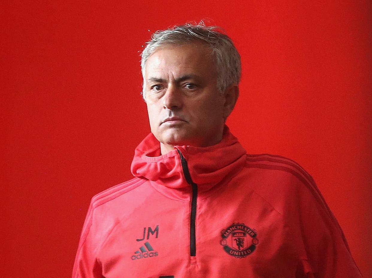 Jose Mourinho has come under considerable pressure this season: Man Utd via Getty