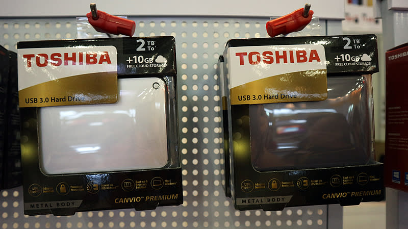 The Toshiba Canvio Premium portable hard drive uses a USB Type-C port. You can password-protect the dive, schedule automatic backups, and it works with both PC and Mac. The 1TB version is S$109 (U.P. S$129), and 2TB goes for S$159 (U.P. S$189). Find it at Expo Hall 6, Booth 6028.