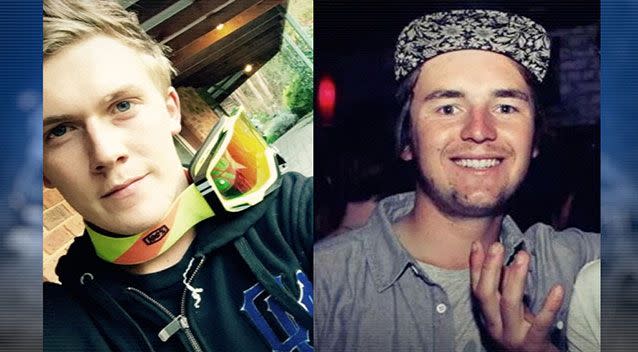Driver Joseph Kirpichnikov (pictured right) bragged about being drunk just an hour before a deadly crash that killed his friend, Michael Berwick (left). Photo: Facebook