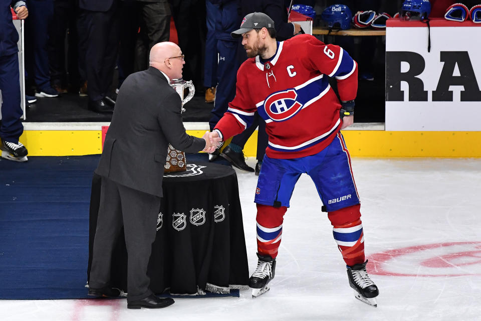 The Canadiens made a shock run to the Stanley Cup Final under Shea Weber's leadership. (Photo by Minas Panagiotakis/Getty Images)The Canadiens made a shock run to the Stanley Cup Final under Shea Weber's leadership. (Photo by Minas Panagiotakis/Getty Images)