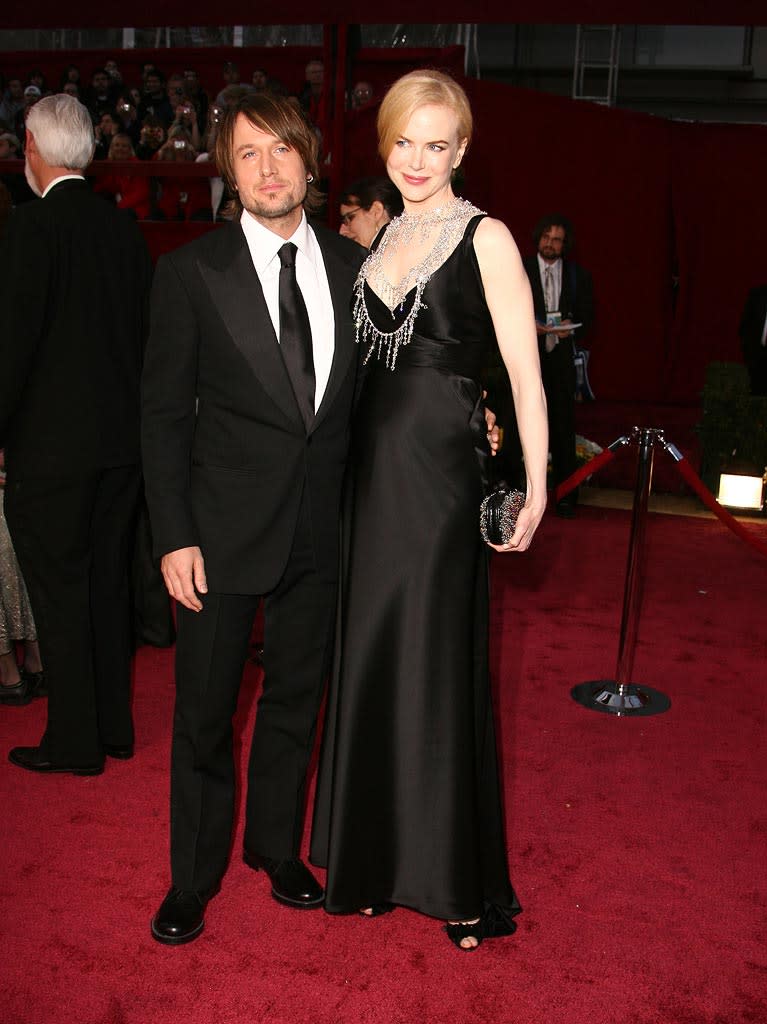 Oscars 2008 Nicole Kidman Keith Urban