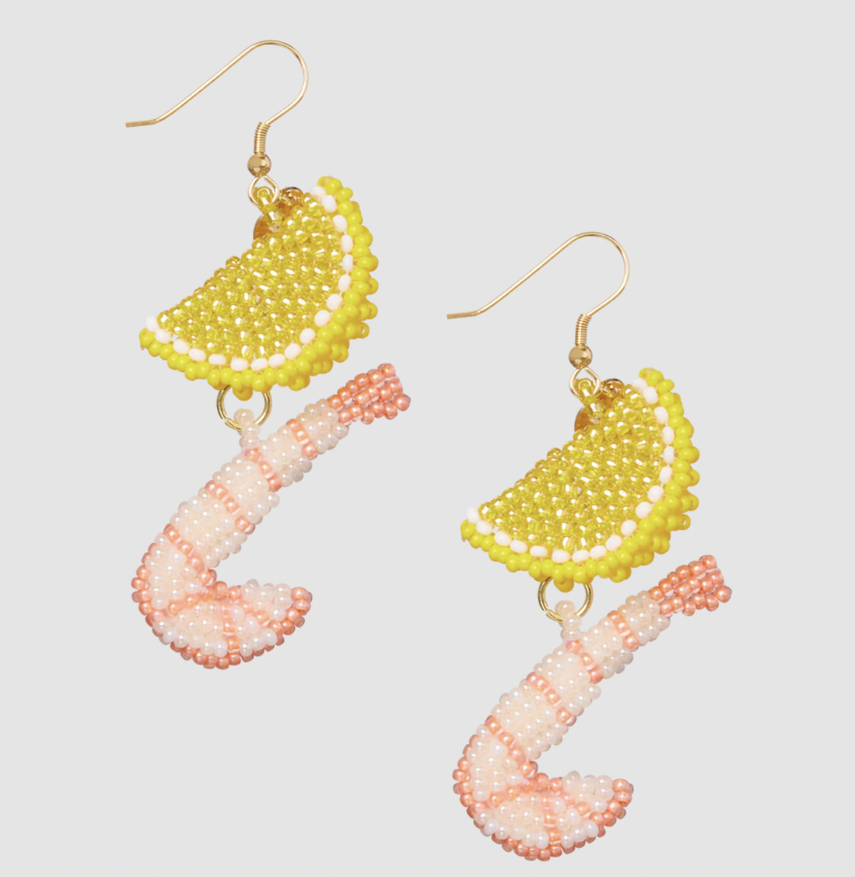 Shrimp Cocktail Earrings