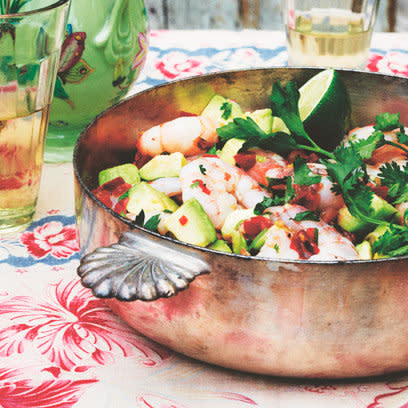 Ceviche with Prawns: Sophie Dahl: Recipes