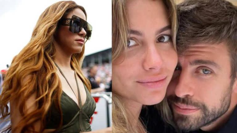 Shakira, Clara Chía y Piqué.

Foto: AFP, Instagram de Gerard Piqué