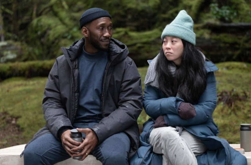 <p><strong>Out now on Apple+TV</strong></p><p>Oscar-winner Mahershala Ali, Glenn Close, Naomie Harris and Awkwafina star in Benjamin Cleary's directorial debut Swan Song.</p><p>Apple says: "Set in the near future, husband and father Cameron Turner (Ali) is diagnosed with a terminal illness. Presented with an experimental solution - cloning has become fully accessible - to shield his wife and son from grief, he grapples with altering their fate in this exploration of love, loss, and sacrifice.</p><p>"As Cam grapples with whether or not to alter his family's fate, he learns more about life and love than he ever imagined."</p>