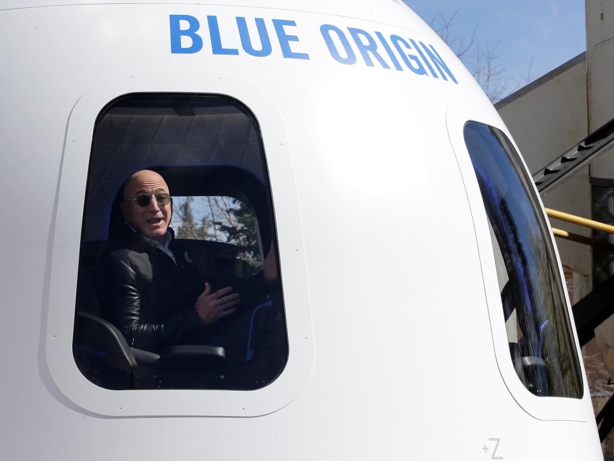 Jeff Bezos Blue Origin