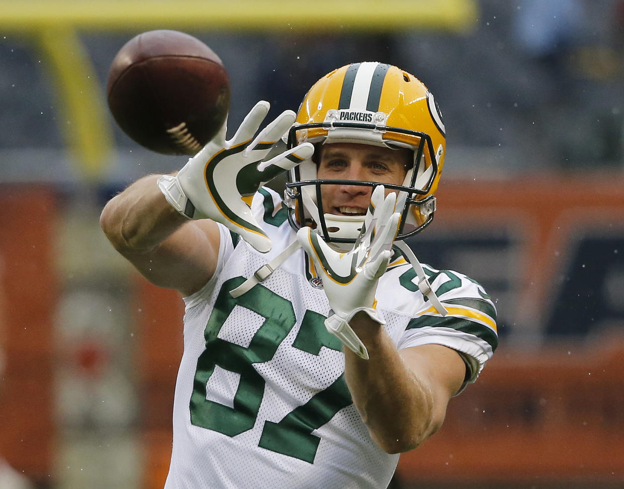 Former Green Bay Packers wide receiver Jordy Nelson will be joining the Raiders. (AP)