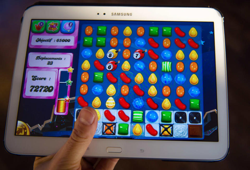 FRANCE-INTERNET-GAME-CANDY-CRUSH