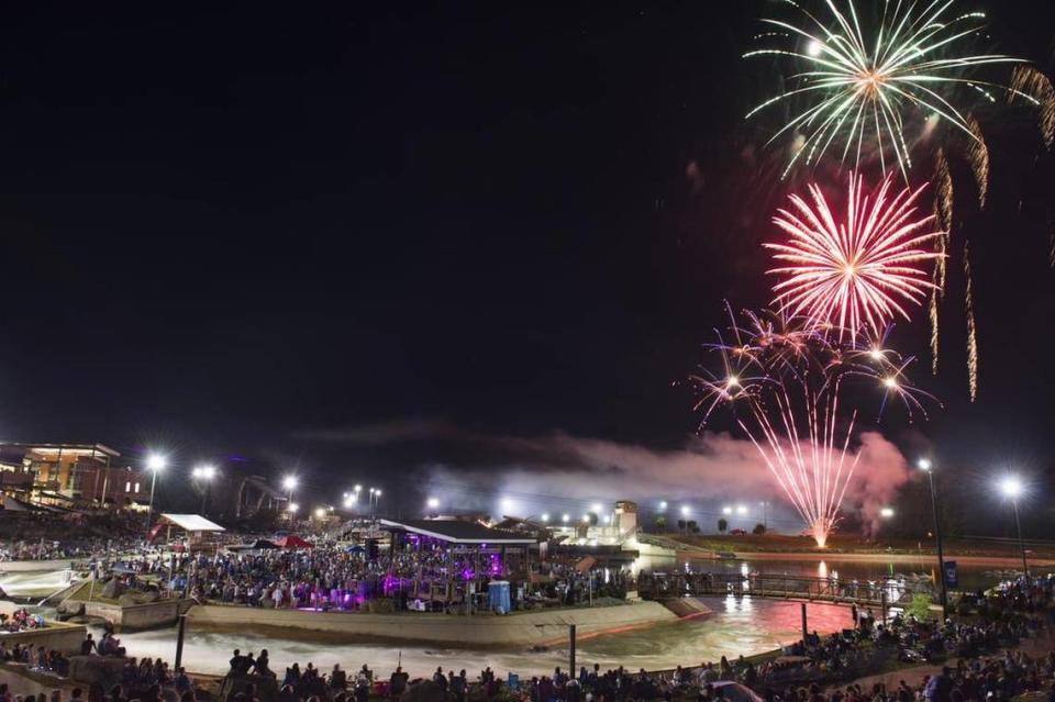 Fireworks will boom over the U.S. National Whitewater Center to cap its Memorial Day celebration.