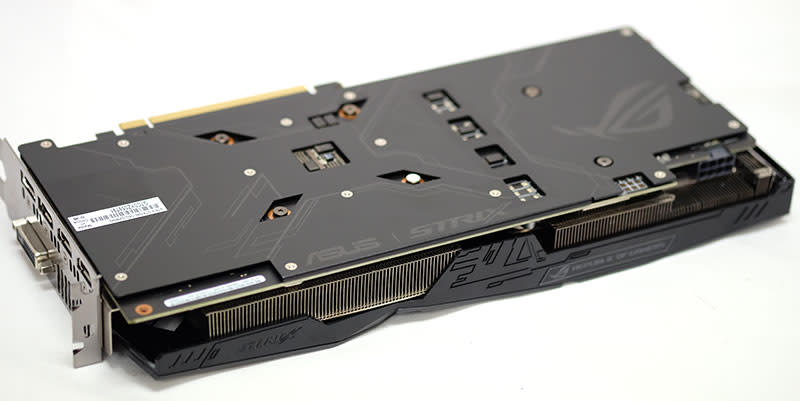 ASUS ROG Strix GeForce GTX 1060 backplate