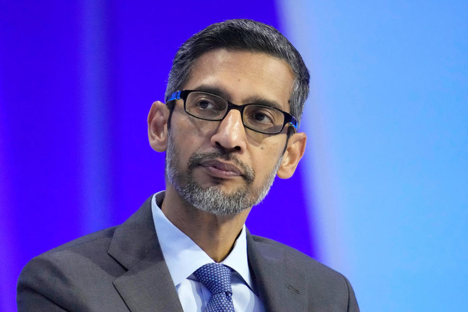 Image: Sundar Pichai (Eric Risberg / AP file)