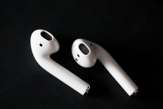 Apple's new AirPods look like EarPods, but that stem is considerably longer and thicker.  Even so, no one said a word when I wore them on the streets of New York.