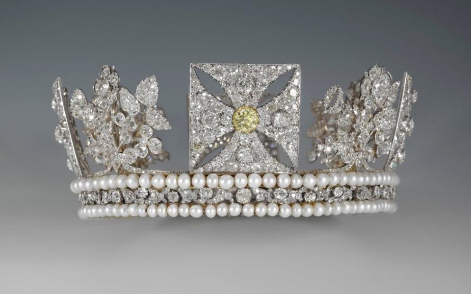 The 1820 Diamond Diadem is also an option for the coronation - Royal Collection Trust