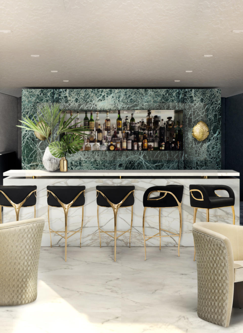 8. Consider the best materials for a basement bar