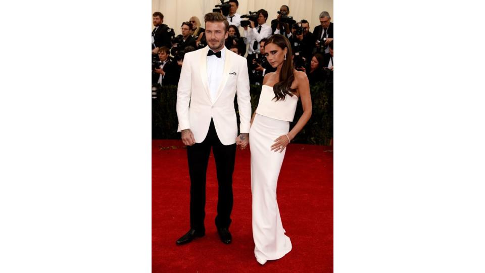 David Beckham and Victoria Beckham