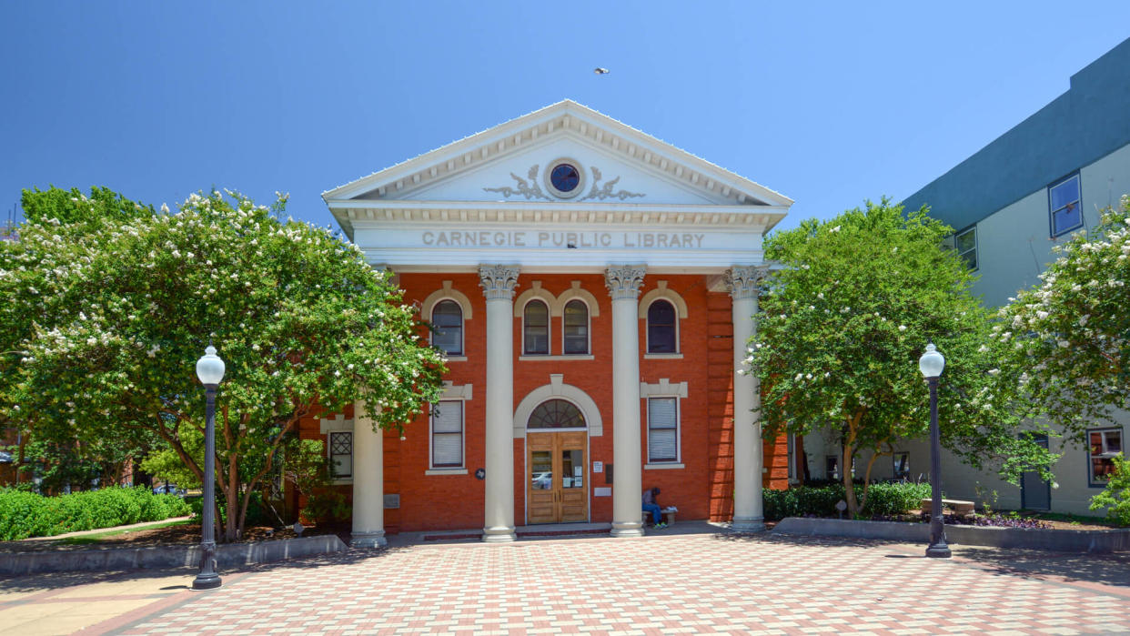 Carnegie Library in Bryan, Texas