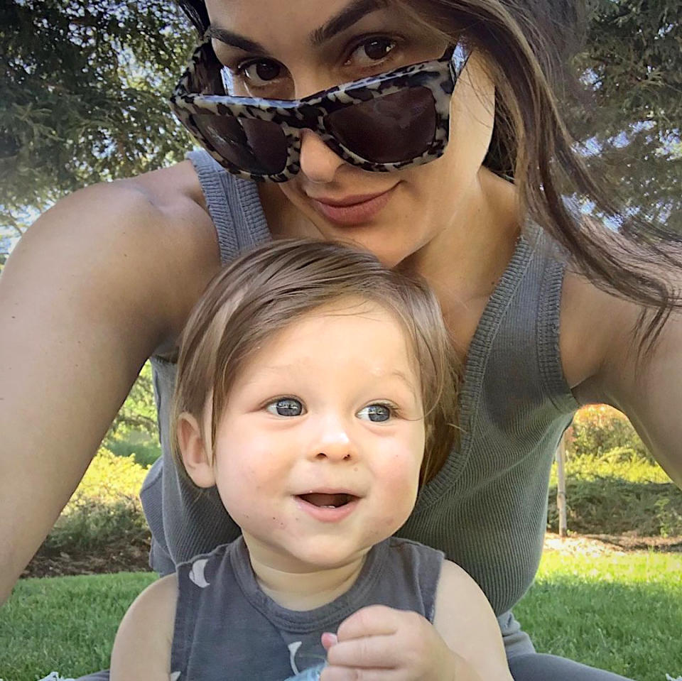 "Happy First Mother's Day to you my love, it's crazy to think how fast time flies Teo is nine month old and you've been the best mom we both can ask for so attending, loving, caring and determined to be best you can be," Chigvintsev wrote via Instagram alongside photos of Nikki and their son in May 2021. "We love you so so much, may this be the happiest day for you and to many more to come ❤️👼❤️"