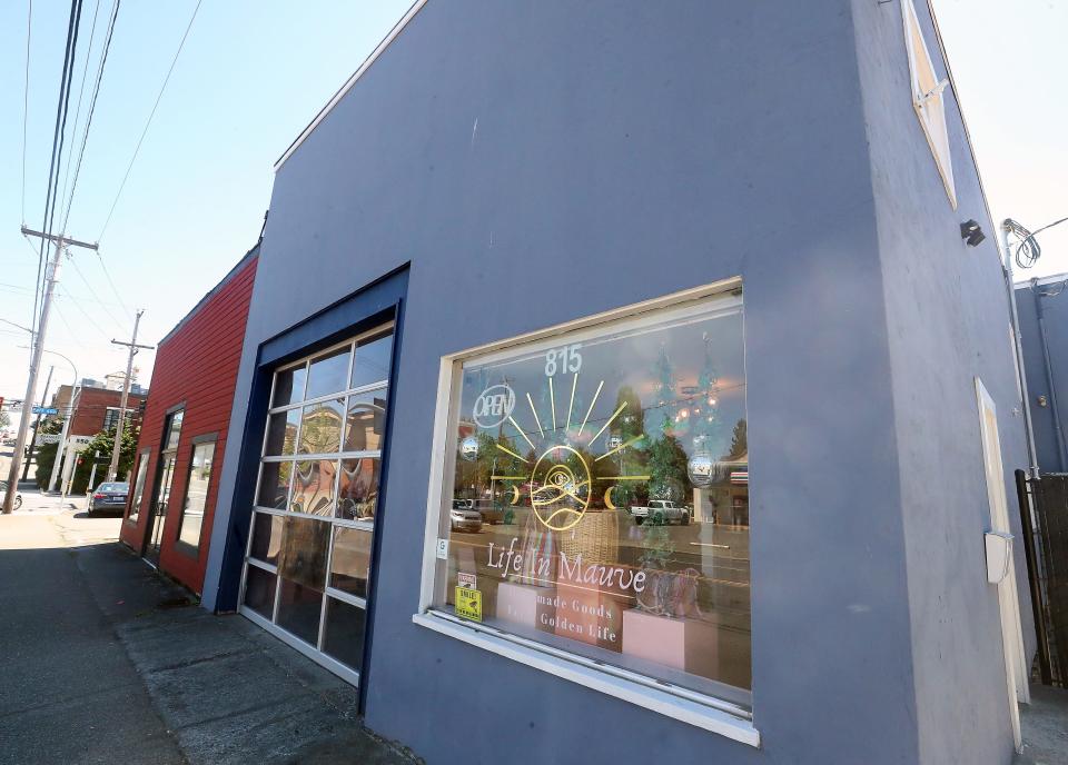 Life in Mauve boutique on Sixth Street in downtown Bremerton will close this week, owner Nayeli Rivera said, in part due to the conflicts with individuals living in a nearby encampment that has grown significantly over the summer.