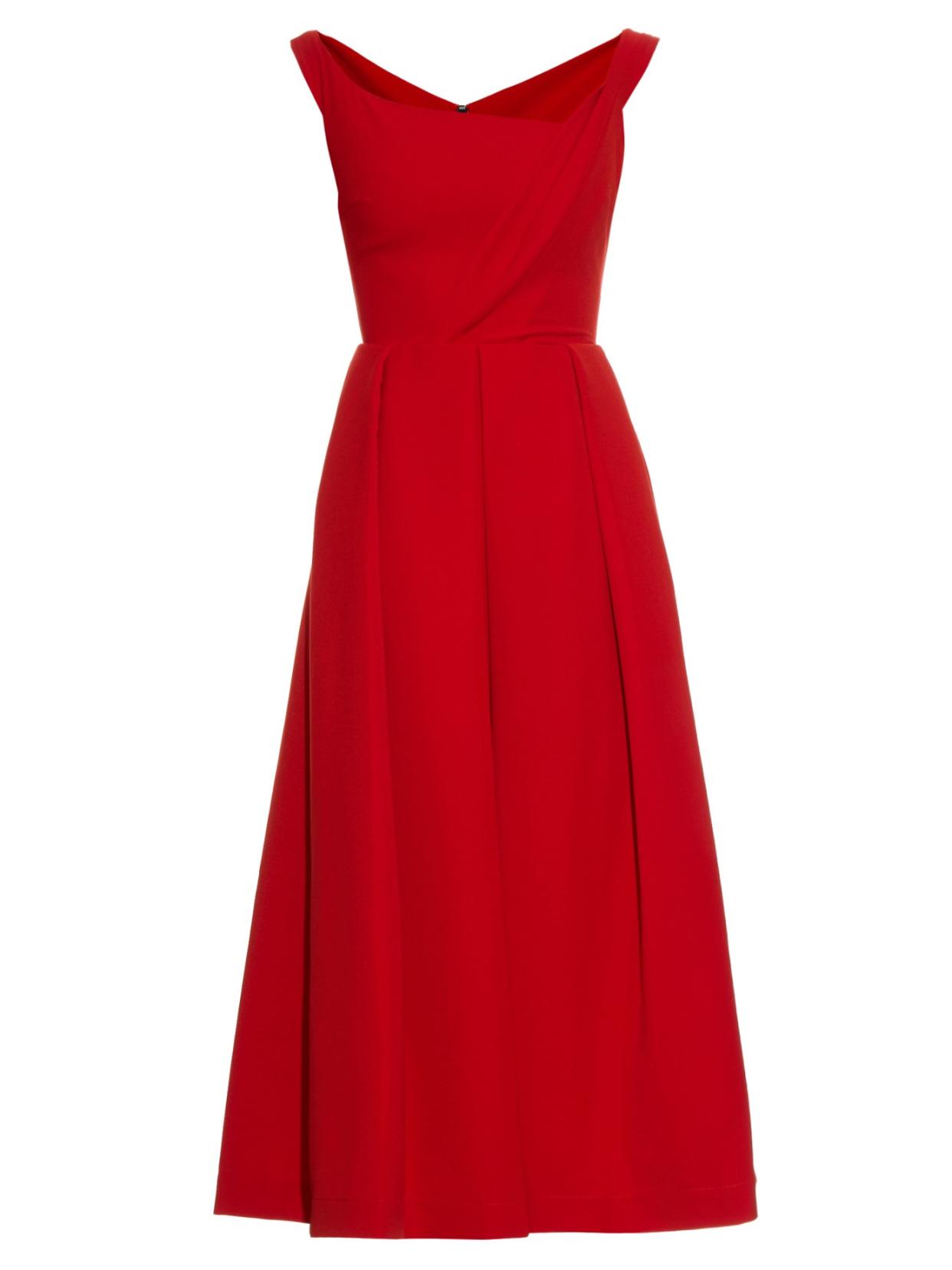 Preen red dress Kate Middleton