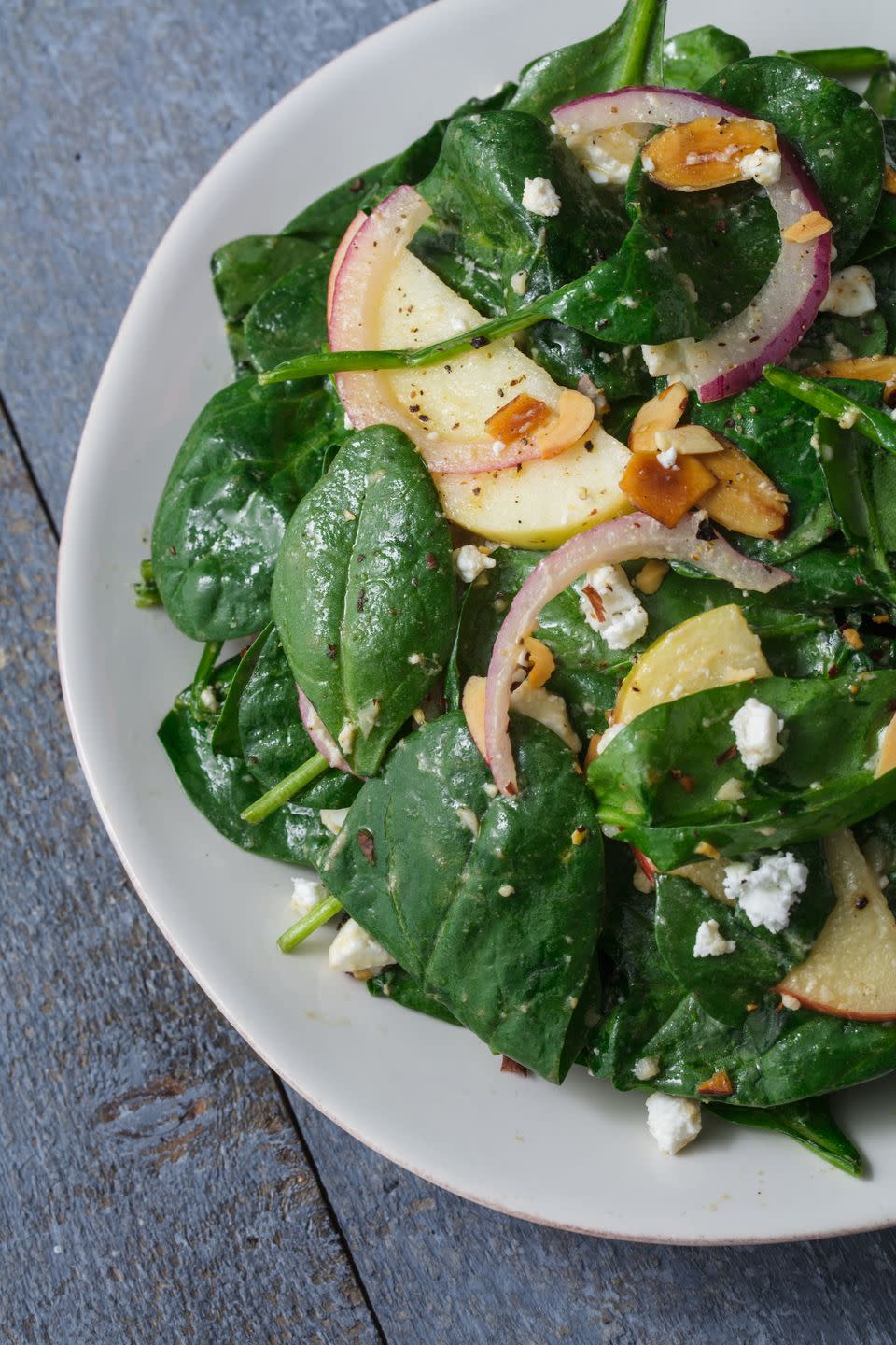 Easy Apple Spinach Salad