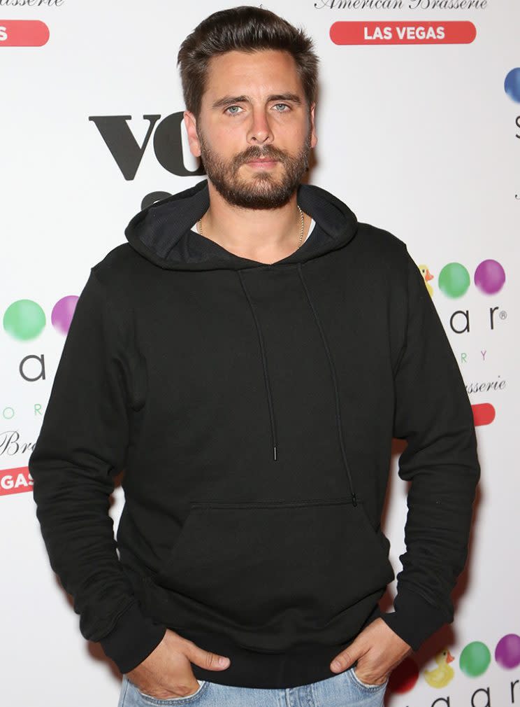 Scott Disick says he’s a sex addict. (Photo: Gabe Ginsberg/Getty Images)