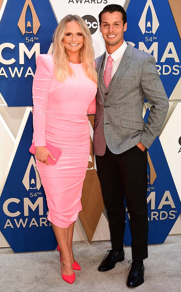 Miranda Lambert, Brendan McLoughlin, 2020 CMA Awards, Red Carpet Fashions