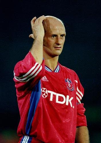 Lombardo is a player some Palace fans believe to be their best-ever (GETTY IMAGES)