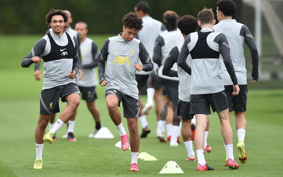 Kaide Gordon in training - GETTY