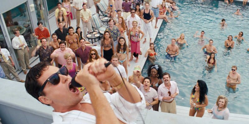 leonardo dicaprio wolf of wall street