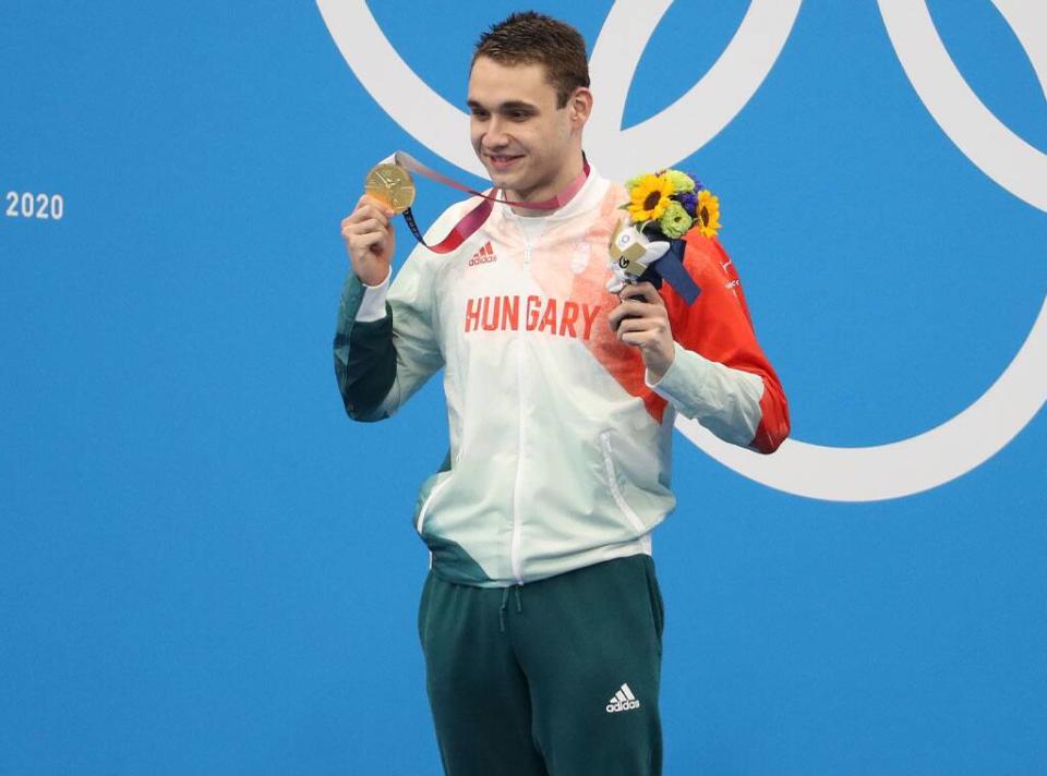 Kristof Milak, USA, 2020 Tokyo Olympics, Gold Medal