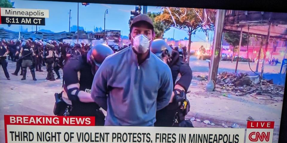 Minneapolis police arrest CNN reporter live on air