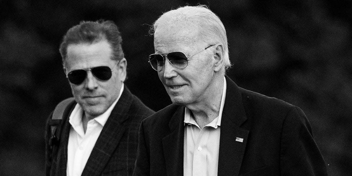 Hunter Biden and Joe Biden