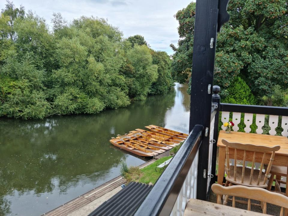 Rowing boats at Bath Boating Station on the River Avon (Natalie Paris)