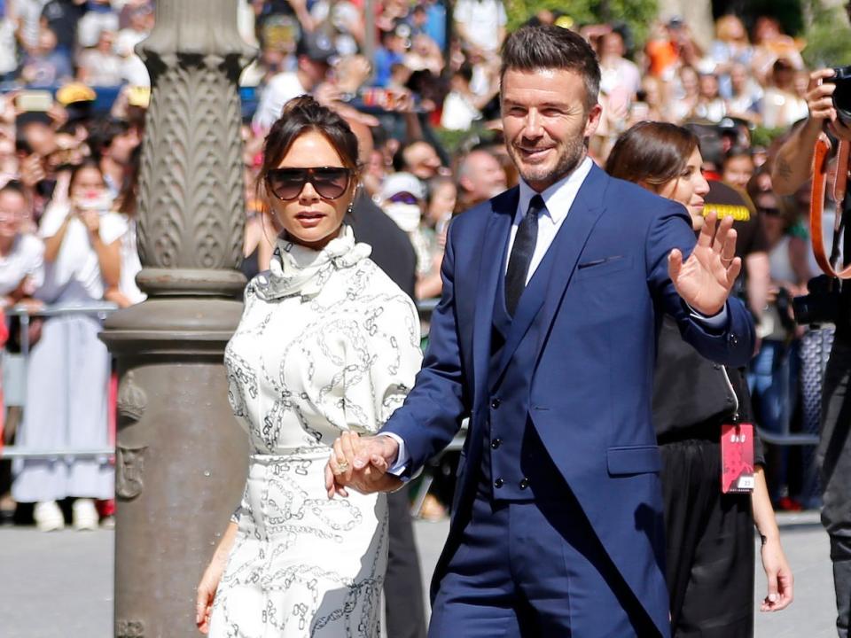 Victoria and David Beckham