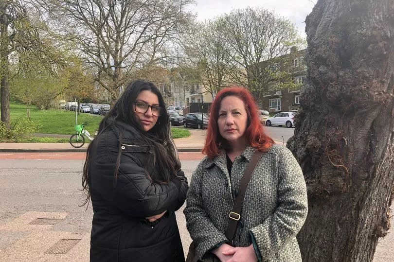 Ayca Ozturk and Anna-Maria Cahalane were turned away without appointments despite both queuing outside the surgery for at least an hour