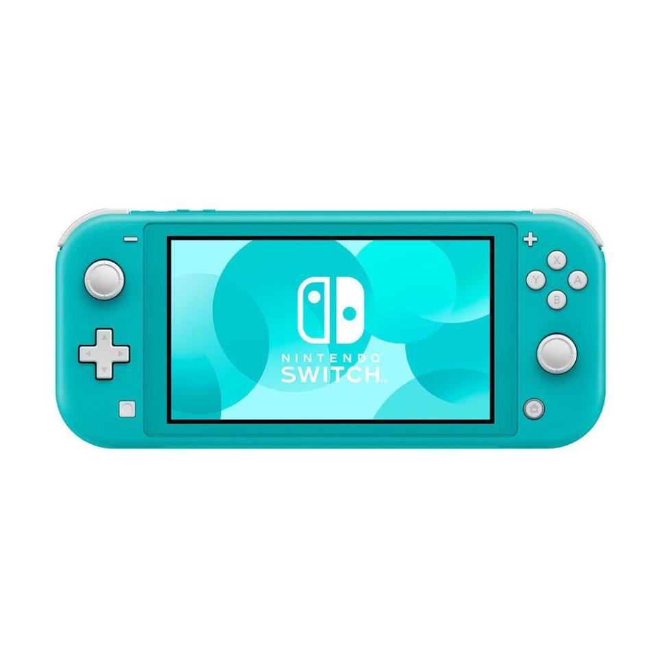 <p><strong>Nintendo</strong></p><p>www.walmart.com</p><p><strong>$299.00</strong></p><p><a href="https://go.redirectingat.com?id=74968X1596630&url=https%3A%2F%2Fwww.walmart.com%2Fip%2FNintendo-Switch-Lite-Blue%2F927771478&sref=https%3A%2F%2Fwww.bestproducts.com%2Ftech%2Fgadgets%2Fg2070%2Ftop-gaming-gifts-for-gamers%2F" rel="nofollow noopener" target="_blank" data-ylk="slk:Shop Now" class="link rapid-noclick-resp">Shop Now</a></p><p>The <a href="https://www.amazon.com/Nintendo-Switch-OLED-Model-White-Joy/dp/B098RKWHHZ?tag=syn-yahoo-20&ascsubtag=%5Bartid%7C2089.g.2070%5Bsrc%7Cyahoo-us" rel="nofollow noopener" target="_blank" data-ylk="slk:new Nintendo Switch OLED" class="link rapid-noclick-resp">new Nintendo Switch OLED</a> is nearly impossible to find in stock, but the Switch Lite's lightweight design and compact 5.5-inch display make it a worthy console to gift this year. You can order the Lite in several eye-catching colors: yellow, turquoise, and gray.</p><p>The Switch Lite is compatible only with games that support handheld mode. Nintendo <a href="https://go.redirectingat.com?id=74968X1596630&url=https%3A%2F%2Fwww.walmart.com%2Fip%2FNintendo-Switch-Bundle-with-Mario-Kart-8-Deluxe-Gray%2F391444954&sref=https%3A%2F%2Fwww.bestproducts.com%2Ftech%2Fgadgets%2Fg2070%2Ftop-gaming-gifts-for-gamers%2F" rel="nofollow noopener" target="_blank" data-ylk="slk:sells a larger variant" class="link rapid-noclick-resp">sells a larger variant</a> that's also easy to find in stock. That model is better suited for people who want the flexibility to play either at home on their TV <em>or</em> on the go in handheld mode!</p><p><strong>More: </strong><a href="https://www.bestproducts.com/tech/a29492511/nintendo-switch-lite-review/" rel="nofollow noopener" target="_blank" data-ylk="slk:Our Full Review of the Nintendo Switch Lite" class="link rapid-noclick-resp">Our Full Review of the Nintendo Switch Lite</a></p>