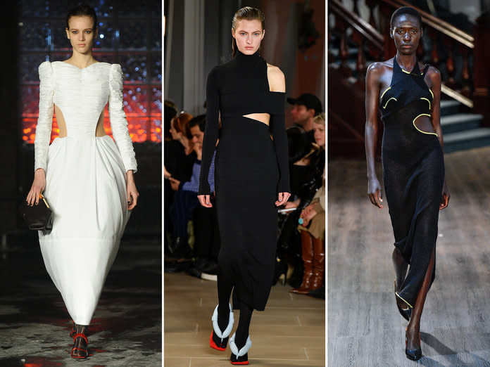 Khaite; Proenza Schouler; Eckhaus Latta. Getty Images